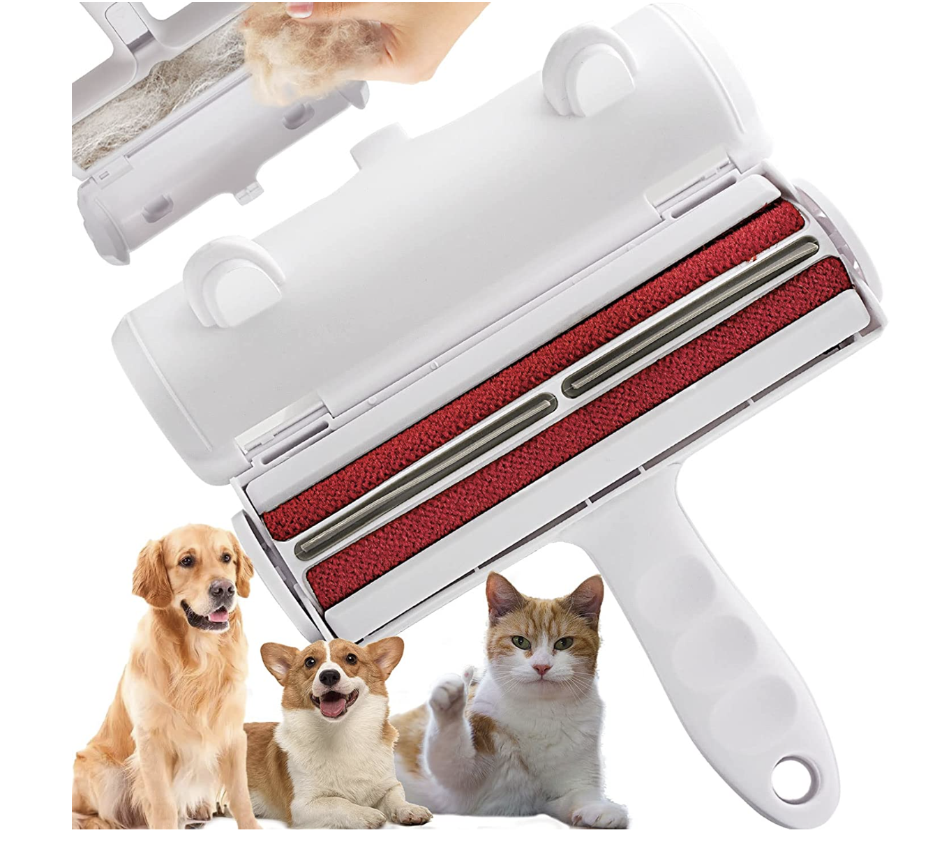 Pet Re-useable Hair Remover Roller 